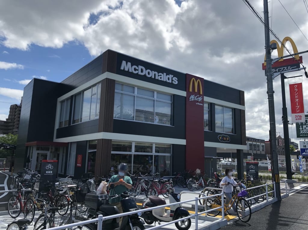 【門真市】一番町の「マクドナルド 古川橋店」が7月16日にリニューアルオープンしました！ 守口・門真