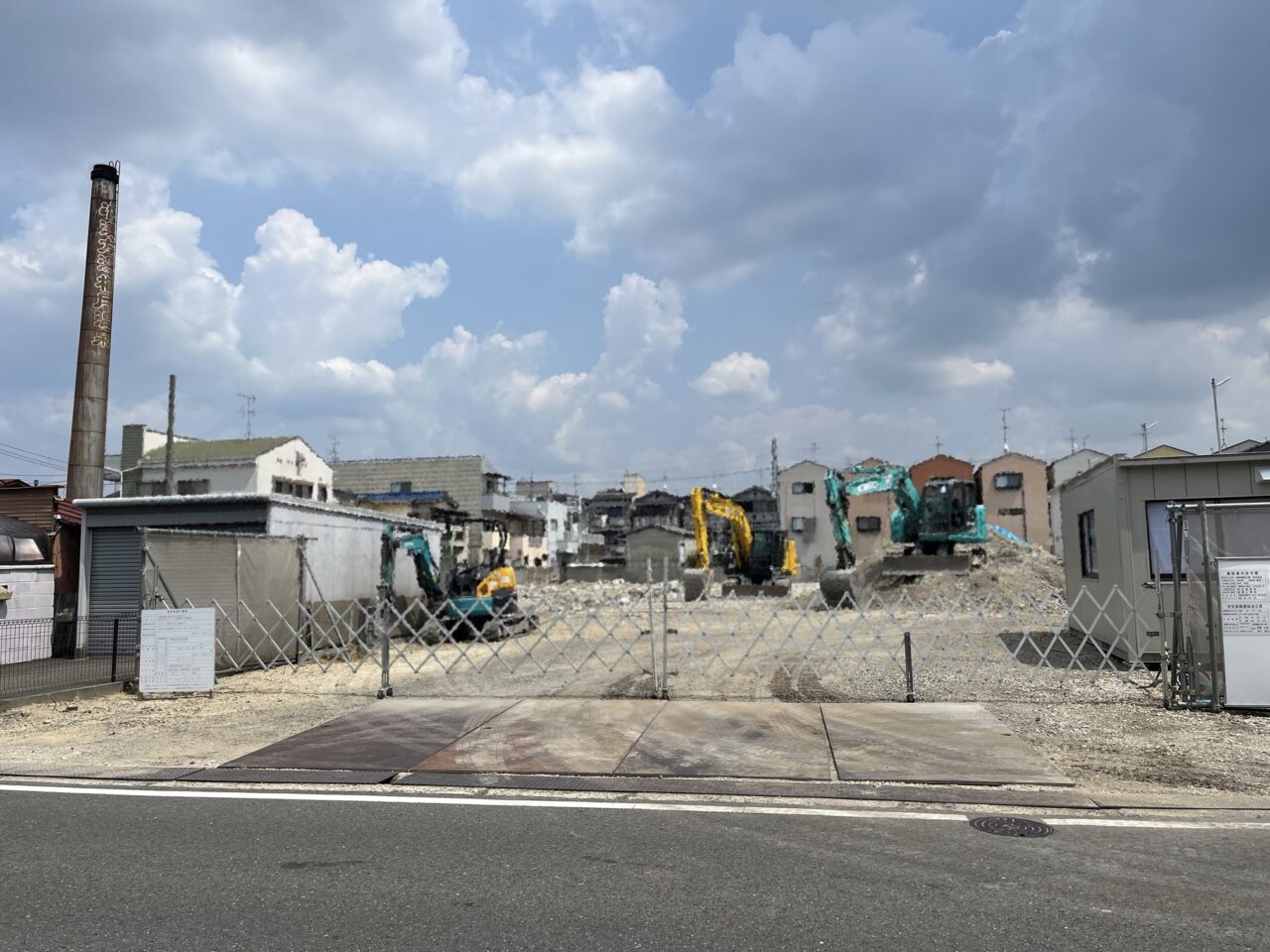 サンディ千石東町建設中