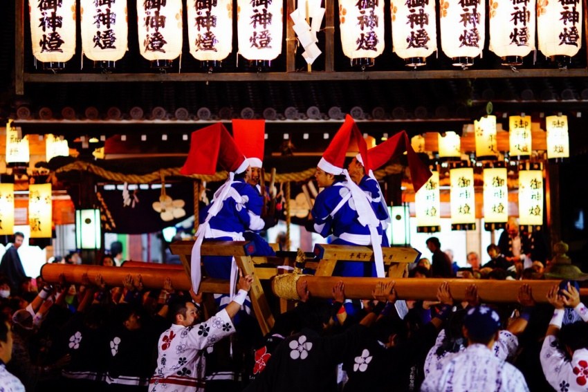 天神社秋祭り