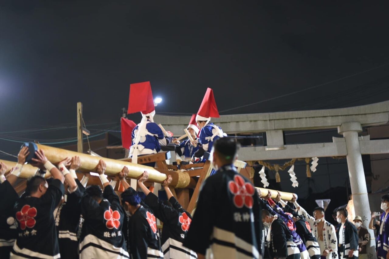 天神社秋祭り